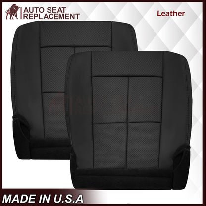 2007 - 2014 Lincoln Navigator Replacement Seat Covers in Black Leather or Synthetic Leather