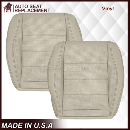 2020 - 2025 Mercedes Benz GLE350 GLE450 Bottom Perforated Replacement Seat Cover In Light Tan (Beige)