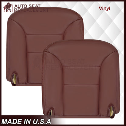 1995 1996 1997 1998 1999 Chevy Silverado LT LS Z71 Vinyl Seat Covers In Ruby Red