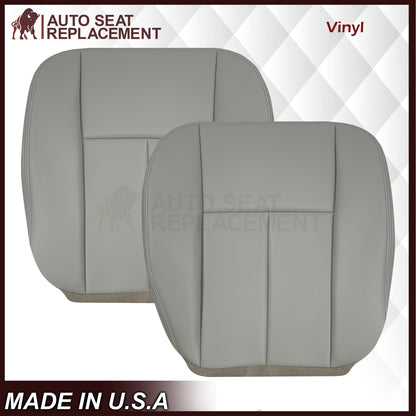 2005-2009 GMC Envoy SLT Denali - Replacement Leather Seat Cover In Gray