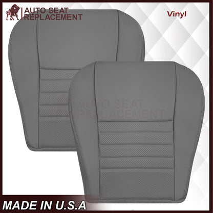 1999-2004 Ford Mustang GT Convertible Replacement Seat Cover In Medium Graphite Gray