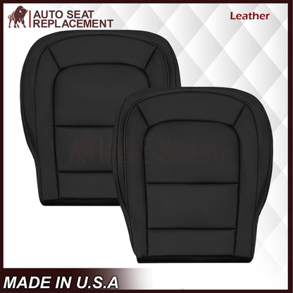 2015-2022 Chevy Colorado LT ZR2 LTZ LS Replacement Seat Covers In Black: Choose In Leather or Vinyl
