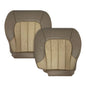 2004 2005 GMC Envoy SLT XL Bottom Replacement Seat Covers 2 Tone Tan: Choose your material
