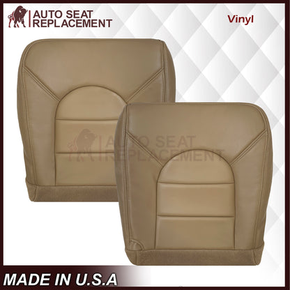 1998-1999 Ford F250 F350 Lariat Super Duty Replacement Seat Cover In Prairie "Tan"