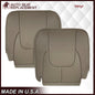 2002 - 2003 Dodge Ram 1500 2500 3500 4500 Laramie SLT Replacement Synthetic Leather & Suede Seat Cover In Tan