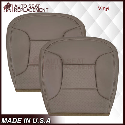 1992 - 1996 Ford Bronco Eddie Bauer Synthetic Leather Seat Cover In Mocha Tan
