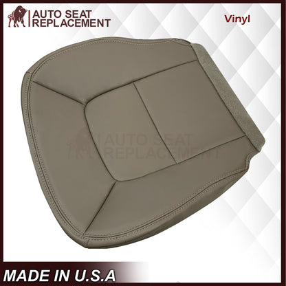 2000-2003 Dodge Durango SLT Replacement Bottom Seat Covers in Gray Vinyl: Choose From Variation