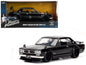 Brian's Nissan Skyline 2000 GT-R RHD (Right Hand Drive) Black "Fast & Furious" Movie 1/24 Diecast Model Car by Jada  free shipping USA