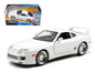Brian's Toyota Supra White "Fast & Furious" Movie 1/24 Diecast Model Car by Jada  free shipping USA