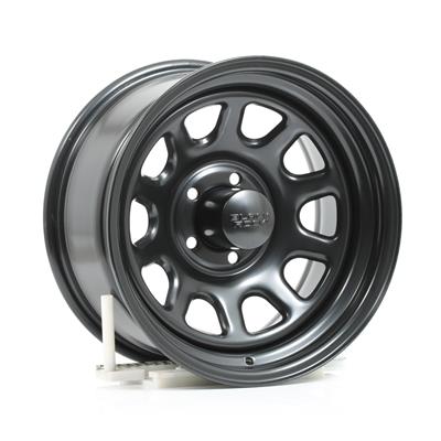 Black Rock Series 942 Type D Matte Black Wheels - 942681242
