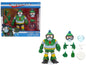Bubble Man 5" Moveable Figure (Deluxe Version) with Accessories and Alternate Head and Hands "Mega Man" (1987) Video Game Model by Jada  free shipping USA