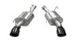 Corsa Performance 05-10 Ford Mustang Shelby GT500 5.4L V8 Black Xtreme Axle-Back Exhaust