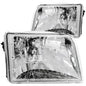 Anzo 1993-1997 Ford Ranger Crystal Headlights Chrome