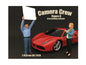 Camera Crew Figure II "Crew Holding Reflector" For 1:18 Scale Models by American Diorama  free shipping USA