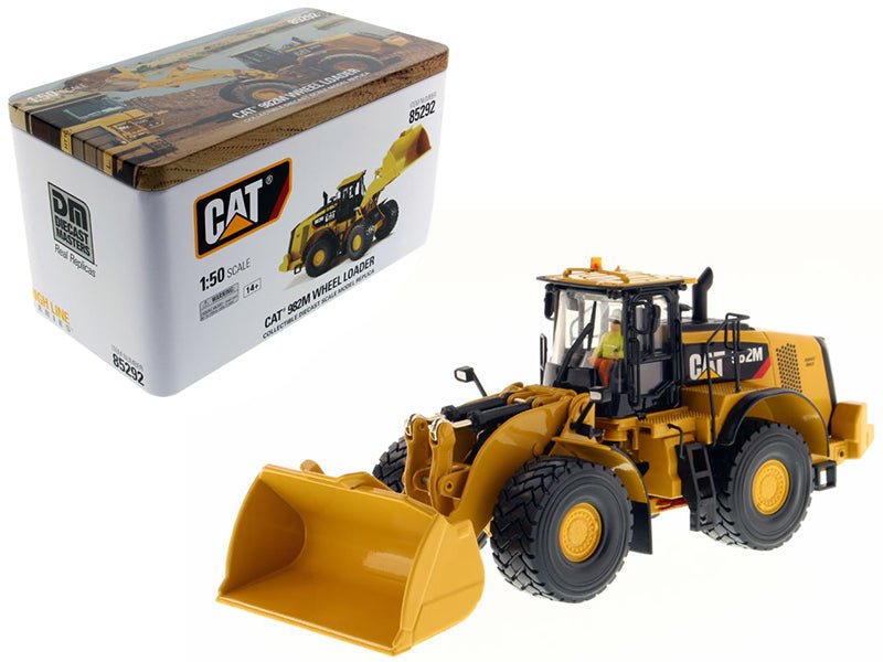 CAT Caterpillar 982M Wheel Loader with Operator "High Line Series" 1/50 Diecast Model by Diecast Masters  free shipping USA