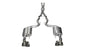 Corsa Performance 15-16 Ford Mustang GT 5.0 3in Cat Back Exhaust Polish Quad Tips