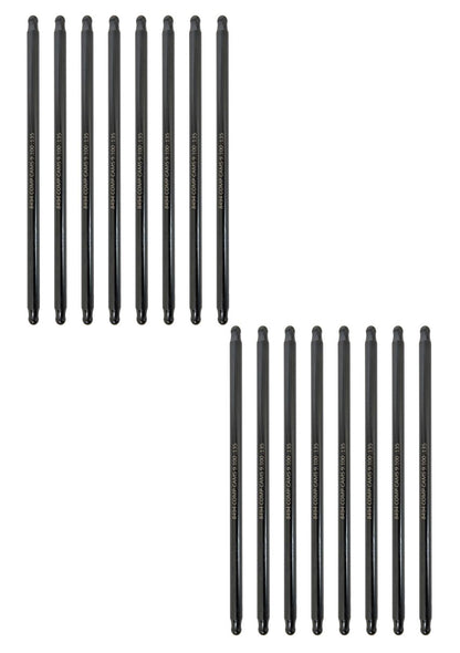 Hi-Tech One-Piece 9.100" Long .135" Wall 3/8" Diameter Pushrod Set