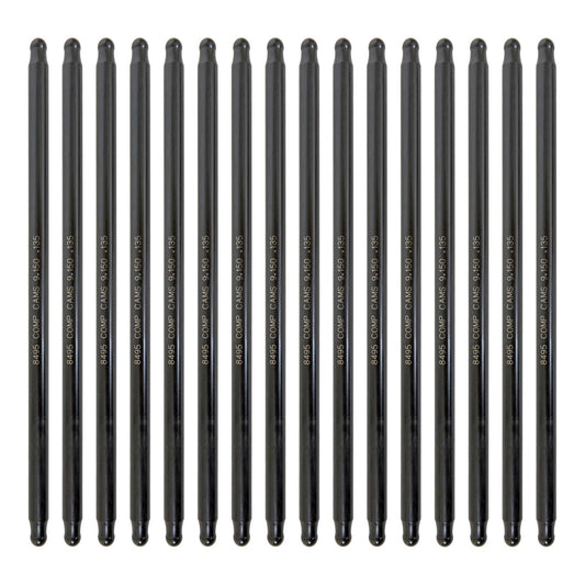 Hi-Tech One-Piece 9.150" Long .135" Wall 3/8" Diameter Pushrod Set