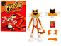 Chester Cheetah 5.5" Figure with Accessories and Alternate Head and Hands "Cheetos Crunchy" model by Jada  free shipping USA