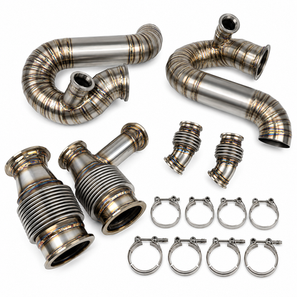 Twin Turbo Exhaust System Kit for Lamborghini Huracan LP580 LP610 5.2L 2014-24 EVO STO