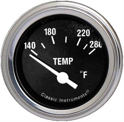 Classic Instruments Hot Rod Series Gauges - HR26SLF