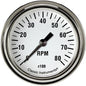 Classic Instruments White Hot Series Tachometers - WH383SLF