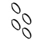 KC HiLiTES BEZEL RING KC FLEX ERA BAR BLACK 4PC - 30581