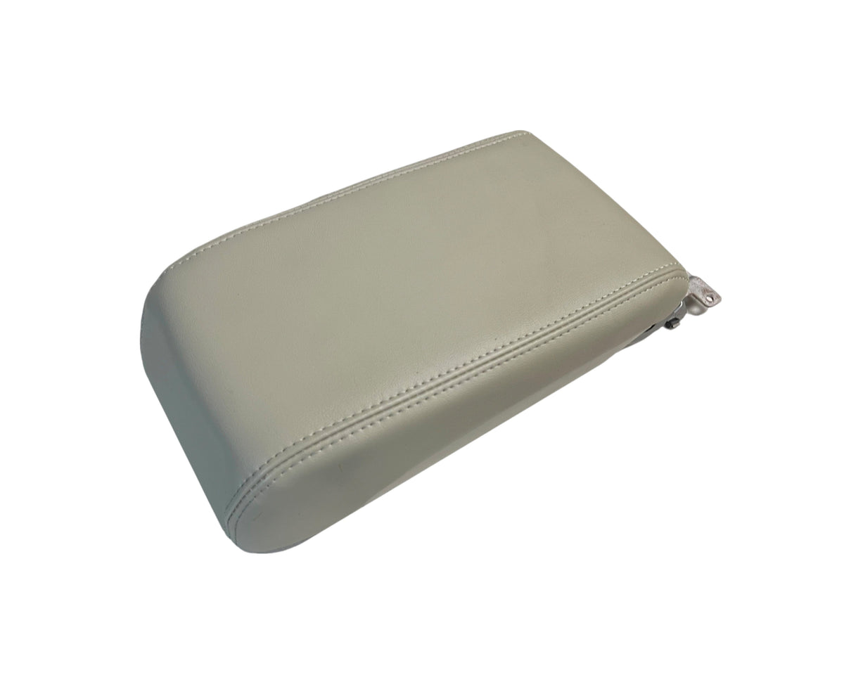 2010 2011 2012 2013 2014 Subaru Outback Warm Ivory Tan Replacement Console Cover ( Only The Leather Part )