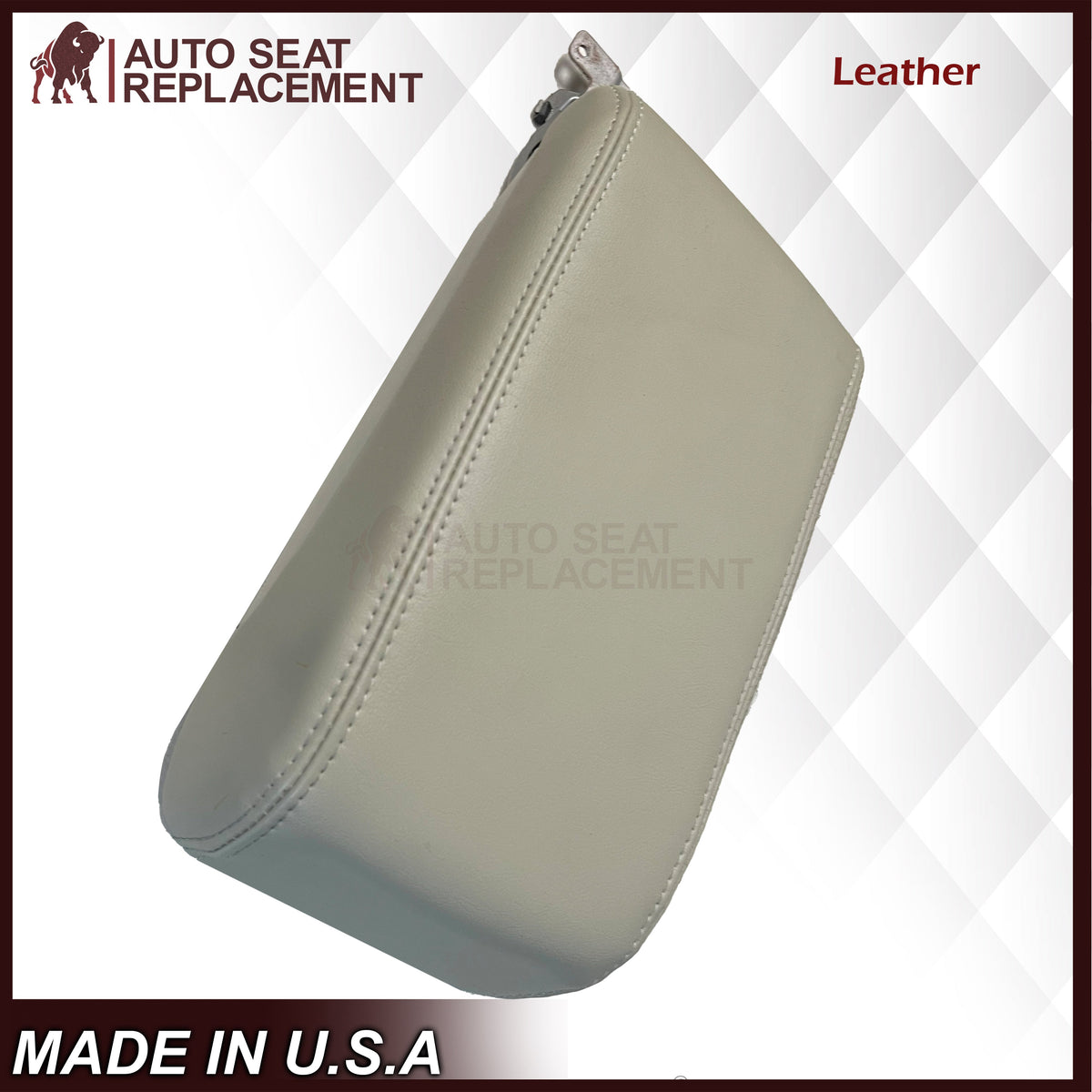 2010 2011 2012 2013 2014 Subaru Outback Warm Ivory Tan Replacement Console Cover ( Only The Leather Part )