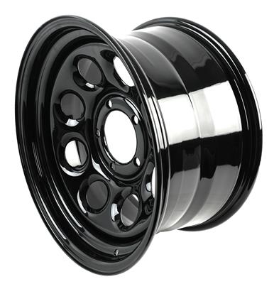 Cragar Soft 8 Black Wheels - 3978955