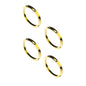 KC HiLiTES BEZEL RING KC FLEX ERA BAR GOLD 4PC - 30578