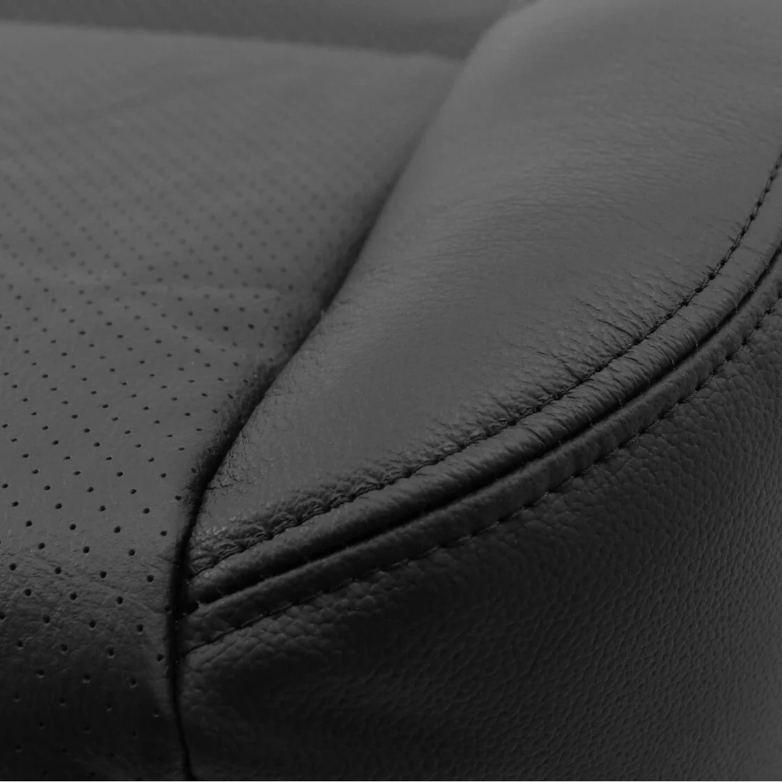 2009-2014 Chevy Tahoe Suburban Perforated Seat Cover in Black: Choose From Variation