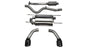 Corsa Performance 12-14 Scion FRS / Subaru BRZ Black Tip Sport Cat-Back Exhaust