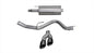 Corsa Performance 2015 Ford F-150 5.0L V8 (Super Crew Cab) Black Sport Single Side Dual