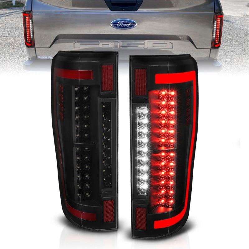 Anzo Ford F-250/350/450/550 Super Duty 17-18 L.E.D Tail Lights Smoke