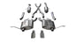Corsa Performance 15-16 Jeep Grand Cherokee Polished 2.5in Dual Rear Exit Cat-Back Exhau