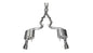 Corsa Performance 2015 Ford Mustang GT 5.0 3" Cat Back Exhaust, Polish Dual 4.5