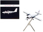 De Havilland DHC-6-300 Commercial Aircraft "Allegheny Airlines" White with Blue Stripes "Gemini 200" Series 1/200 Diecast Model Airplane by GeminiJets  free shipping USA