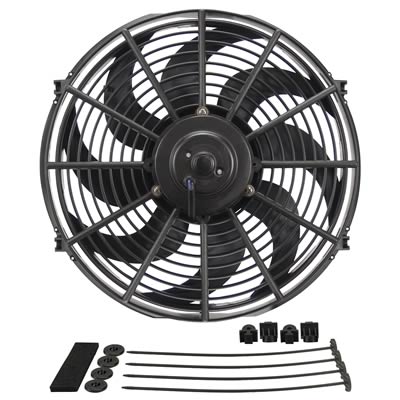 Derale Dyno-Cool Curved Blade Fans - 18914