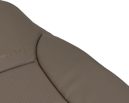 1992 - 1996 Ford Bronco Eddie Bauer Synthetic Leather Seat Cover In Mocha Tan