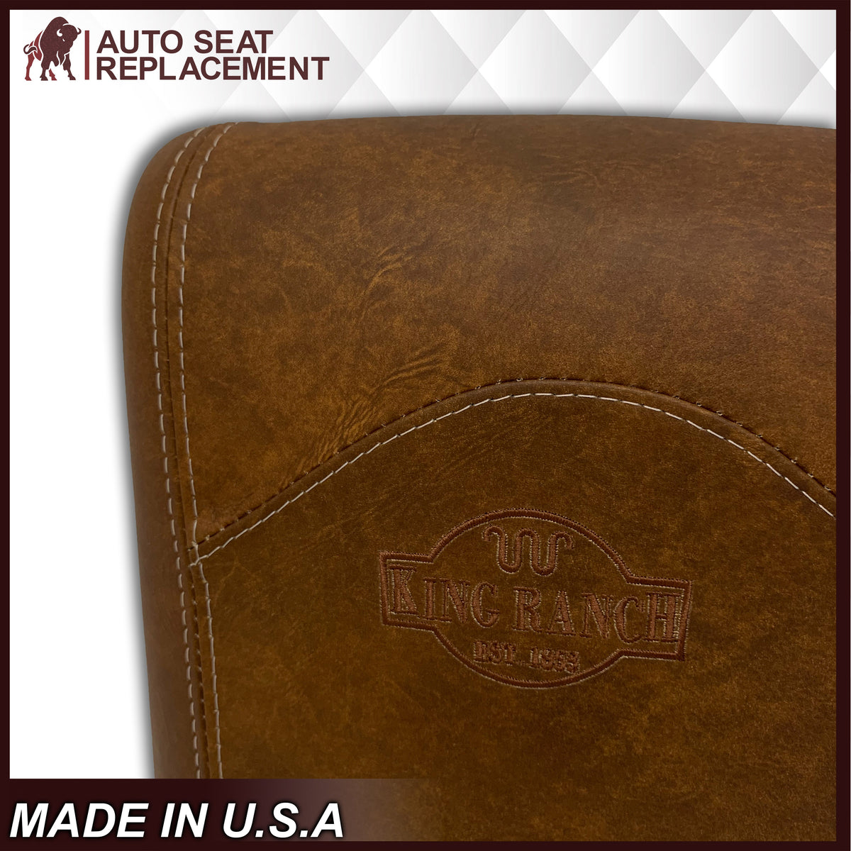 2003 - 2006 Ford Expedition Center Console Arm Rest LEATHER Lid Cover King Ranch