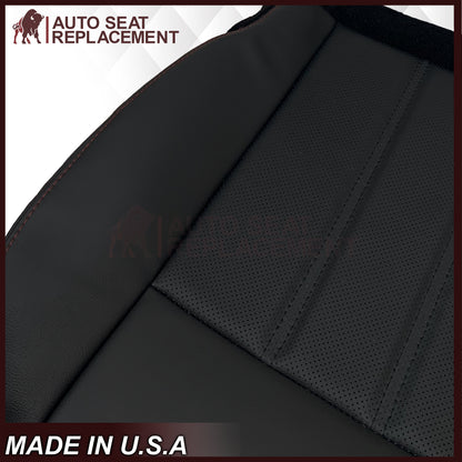 2008 - 2020 For Dodge Grand Caravan Replacement Bottom Seat Cover W/ Red Stitching: Choose your pattern
