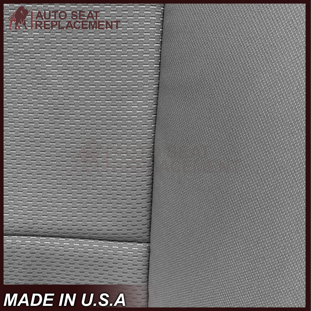 2014-2019 Chevy Silverado LS LT Z71 Replacement Cloth Seat Cover: Gray