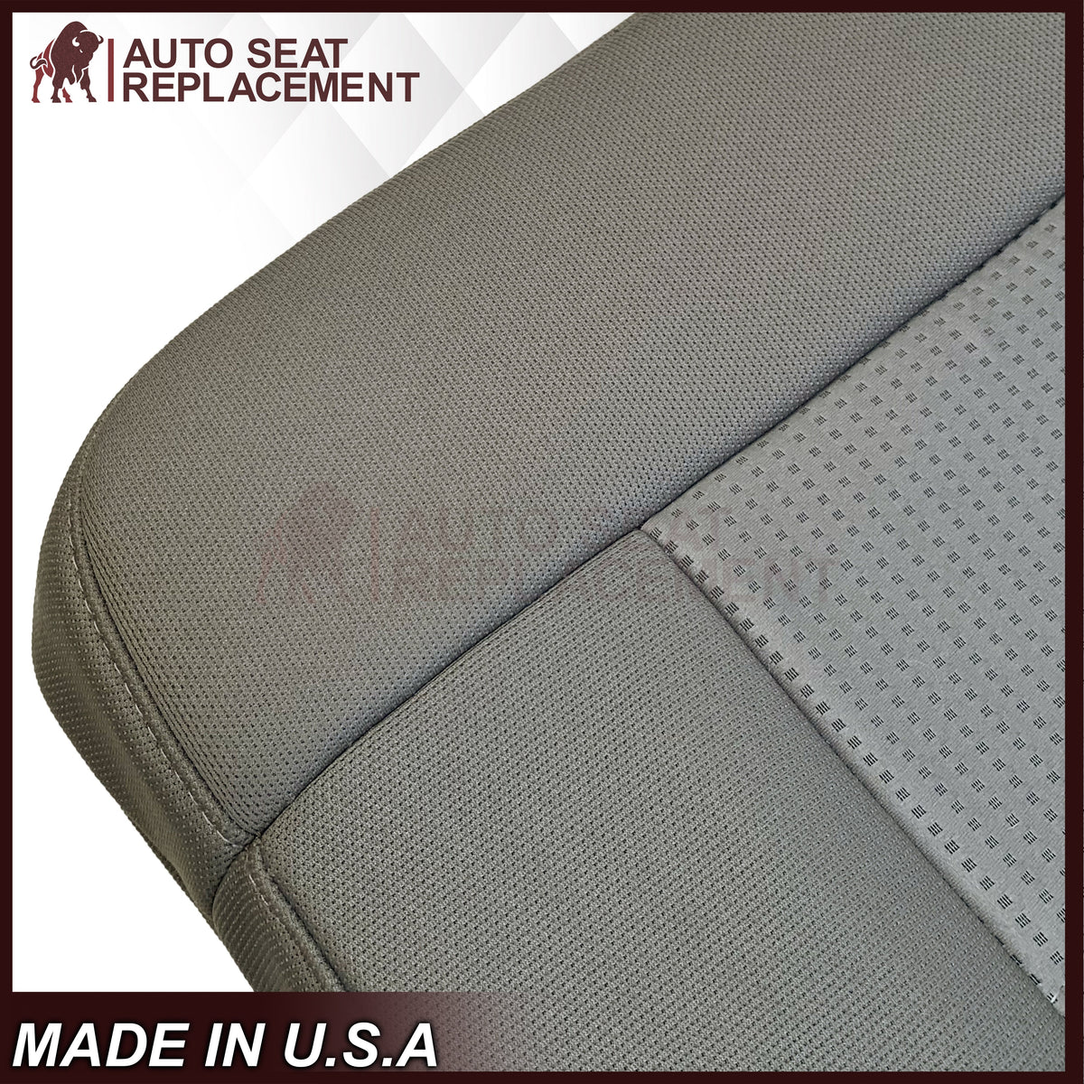 2007 2008 Ford F150 XLT Replacement Seat Cover in Gray Cloth
