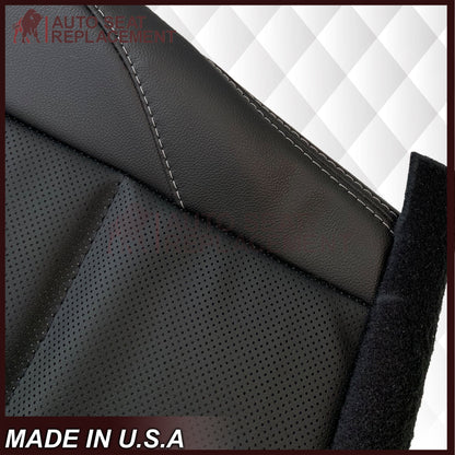 2015 - 2019 Subaru Outback LIMITED Front Bottom Replacement Seat Covers In Black