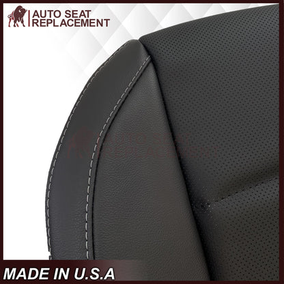 2015 - 2019 Subaru Outback LIMITED Front Bottom Replacement Seat Covers In Black