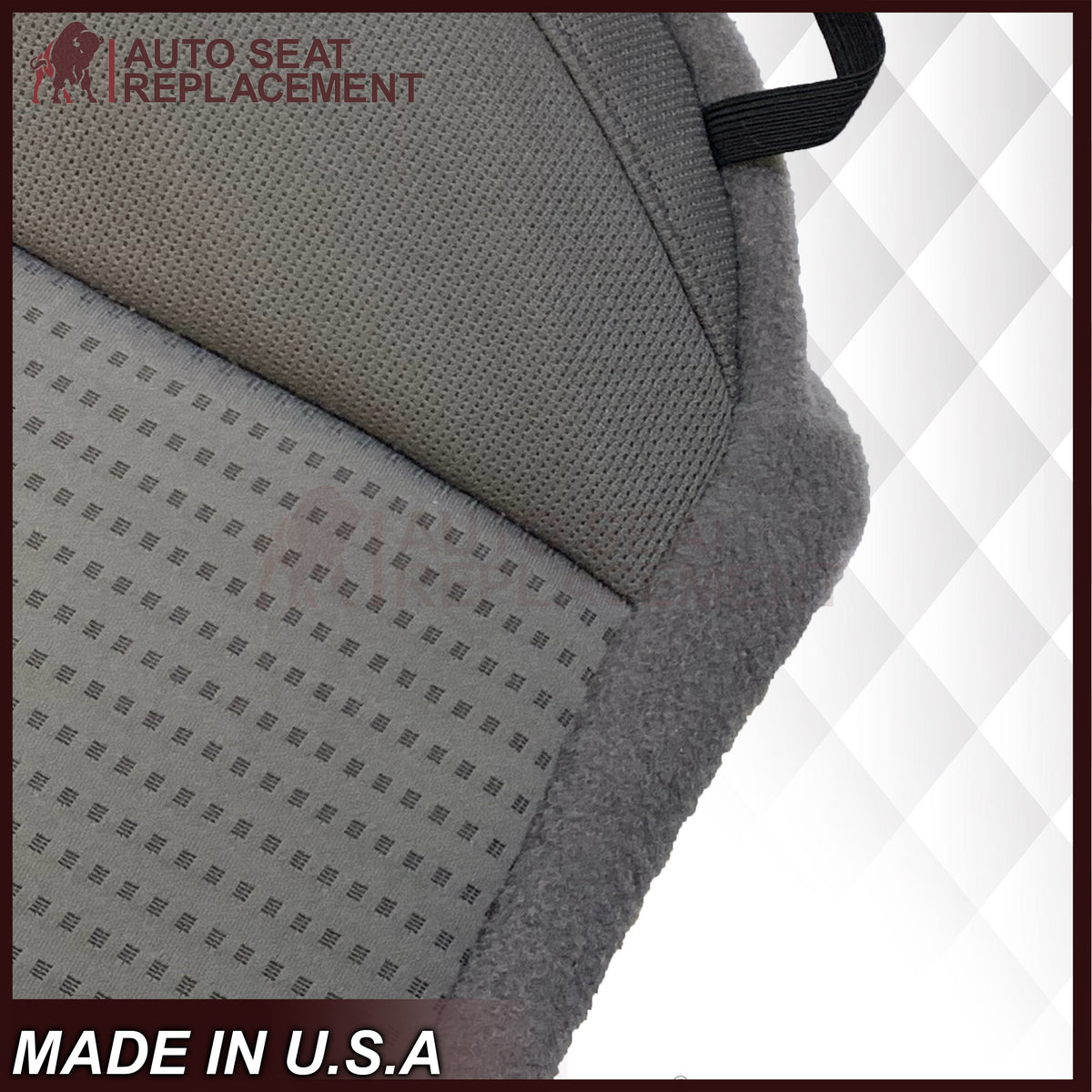2007 2008 Ford F150 XLT Replacement Seat Cover in Gray Cloth