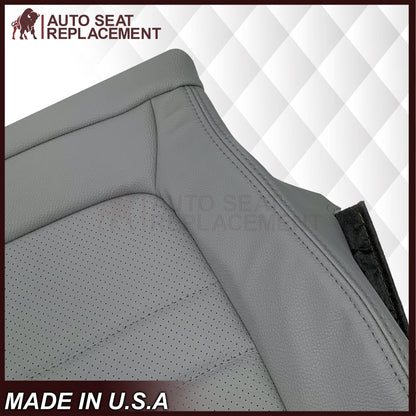 2015 - 2021 Mercedes Benz C250 C300 C350 Coupe Bottom Synthetic Leather Replacement Seat Cover In Gray