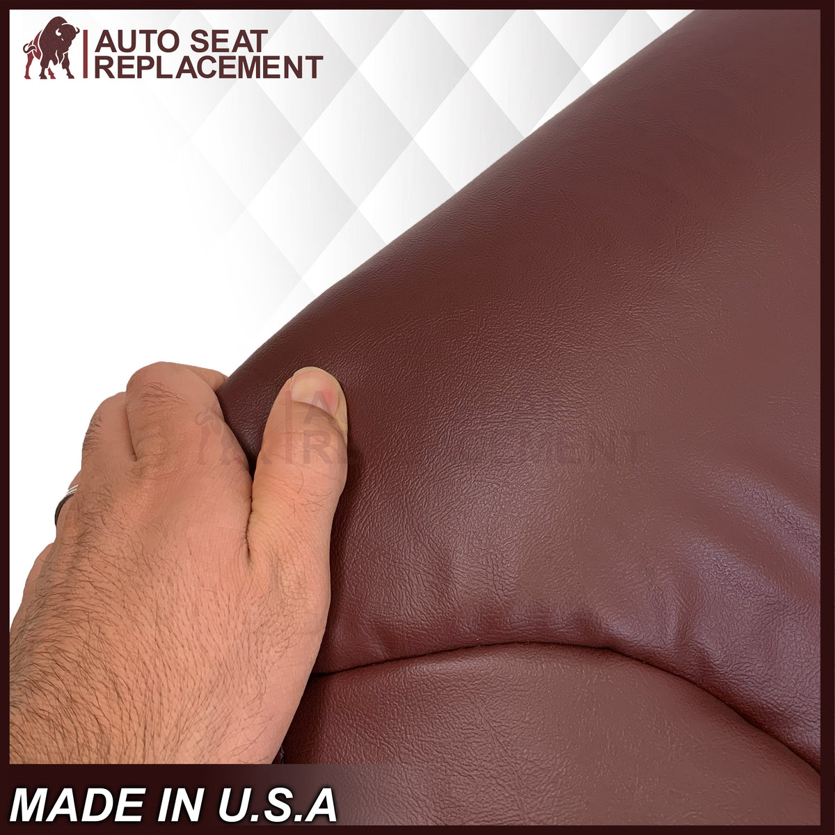 1995 1996 1997 1998 1999 Chevy Silverado LT LS Z71 Vinyl Seat Covers In Ruby Red