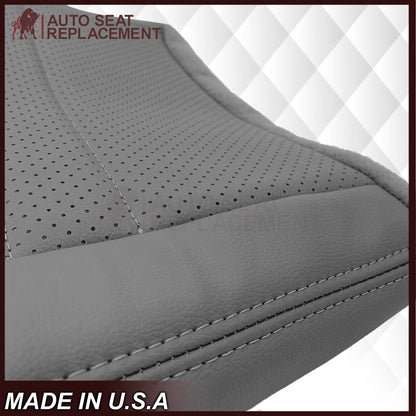 1999-2004 Ford Mustang GT Convertible Replacement Seat Cover In Medium Graphite Gray